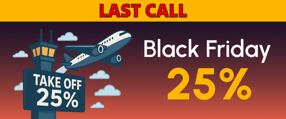 Last call - Black Friday 