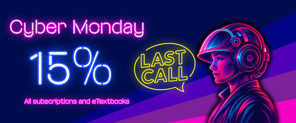  Last call - Cyber Monday! 